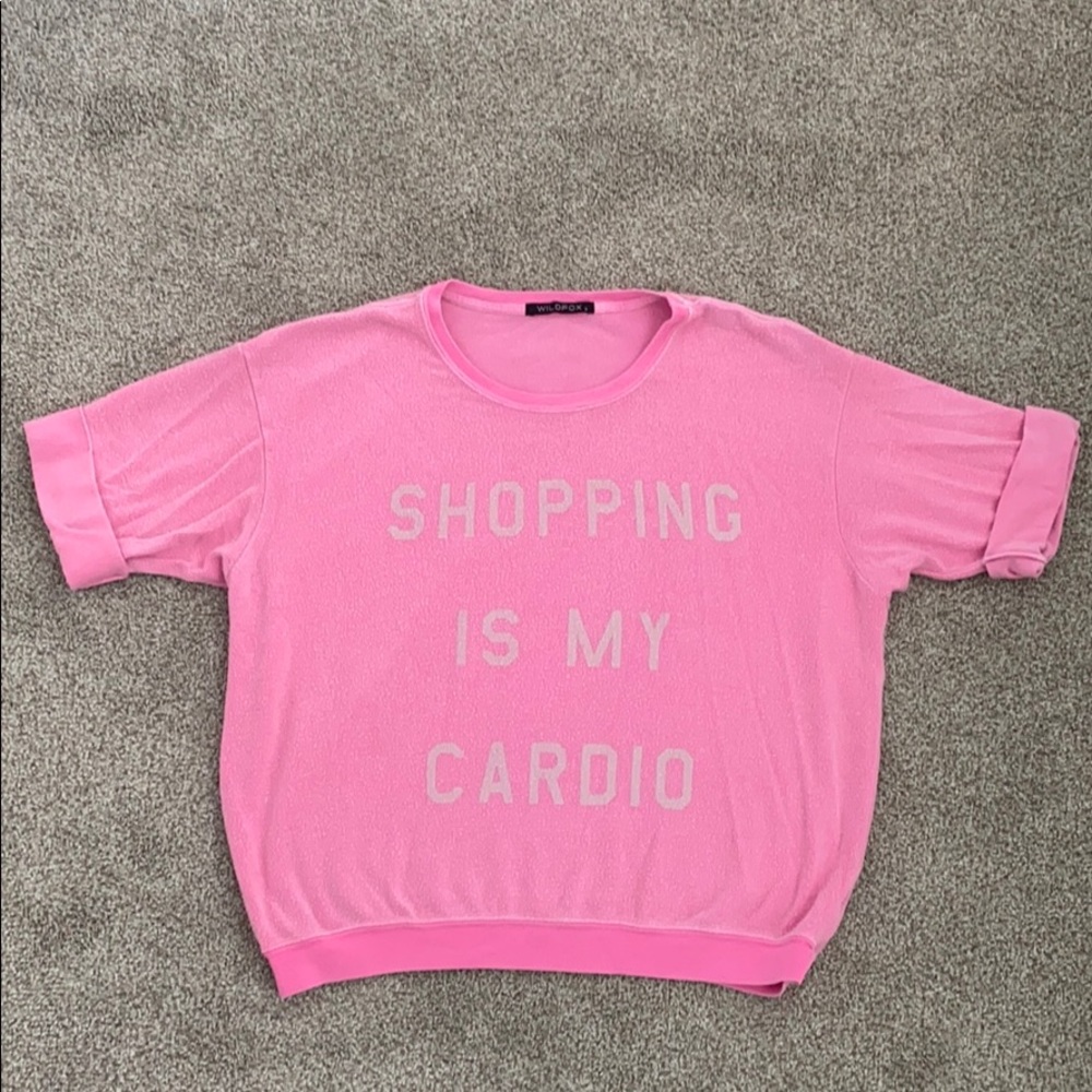 Wildfox cuffed jumper